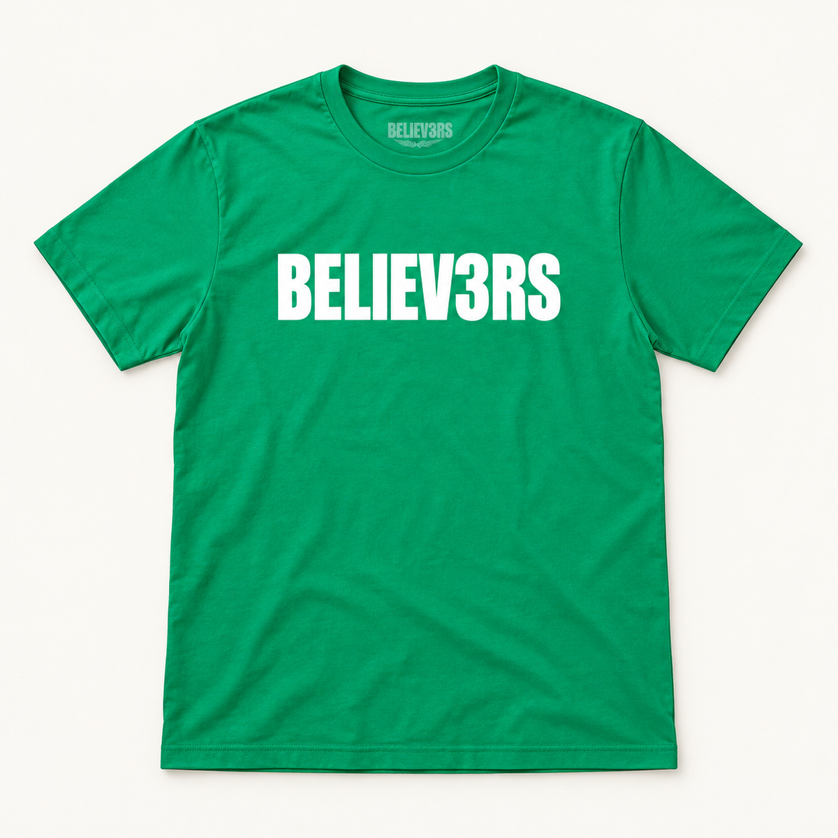 Believ3rs Trust In God Tee - Dragon Green