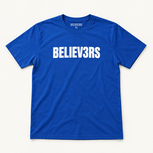Believ3rs Trust In God Tee - Royal Blue
